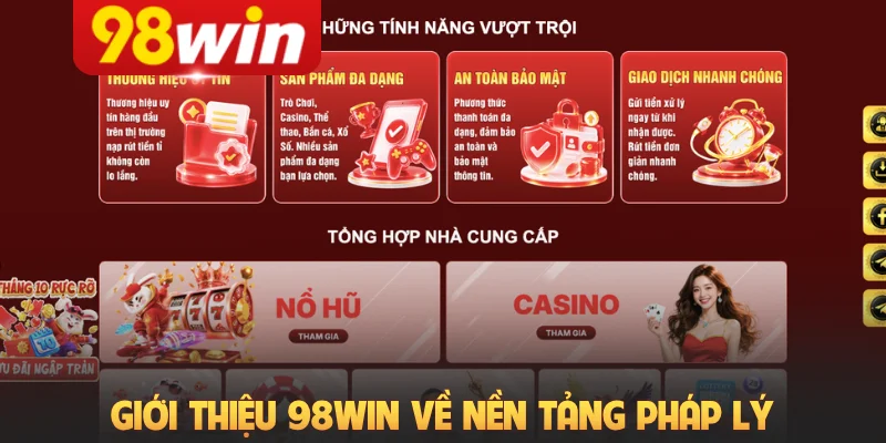 Giới thiệu 98Win về nền tảng pháp lý
