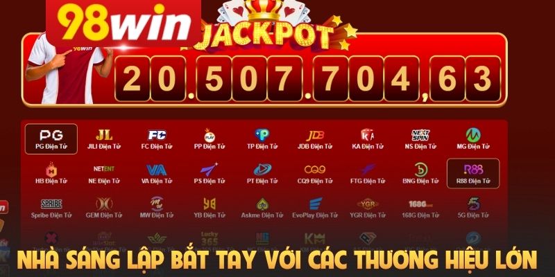 Nhà sáng lập bắt tay với các thương hiệu lớn
