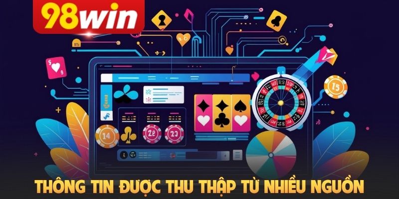 Thông tin được thu thập từ nhiều nguồn